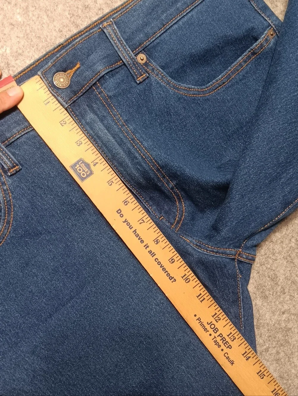 Levis 502 Jeans Mens 34x30 Blue Taper Fit Dark Wash Stretch Denim Preppy NEW